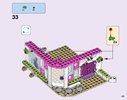 Notice / Instructions de Montage - LEGO - Friends - 41336 - Le café des arts d'Emma: Page 43