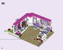 Notice / Instructions de Montage - LEGO - Friends - 41336 - Le café des arts d'Emma: Page 64