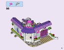 Notice / Instructions de Montage - LEGO - Friends - 41336 - Le café des arts d'Emma: Page 83