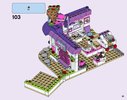 Notice / Instructions de Montage - LEGO - Friends - 41336 - Le café des arts d'Emma: Page 91