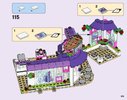 Notice / Instructions de Montage - LEGO - Friends - 41336 - Le café des arts d'Emma: Page 103