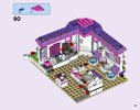 Notice / Instructions de Montage - LEGO - Friends - 41336 - Le café des arts d'Emma: Page 77