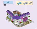 Notice / Instructions de Montage - LEGO - Friends - 41336 - Le café des arts d'Emma: Page 87