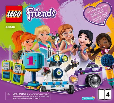 Notice / Instructions de Montage - LEGO - 41346 - Friendship Box: Page 1