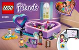 Notice / Instructions de Montage - LEGO - 41359 - Heart Box Friendship pack: Page 1