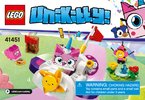 Notice / Instructions de Montage - LEGO - 41451 - Unikitty™ Cloud Car: Page 1