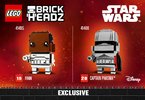 Notice / Instructions de Montage - LEGO - BrickHeadz - 41485 - Finn: Page 26