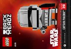 Notice / Instructions de Montage - LEGO - BrickHeadz - 41486 - Capitaine Phasma™: Page 1