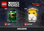 Notice / Instructions de Montage - LEGO - BrickHeadz - 41487 - Lloyd: Page 28