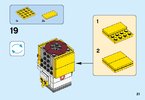 Notice / Instructions de Montage - LEGO - BrickHeadz - 41488 - Maître Wu: Page 21