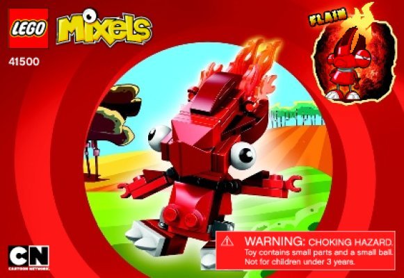 Notice / Instructions de Montage - LEGO - Mixels - 41500 - FLAIN: Page 1