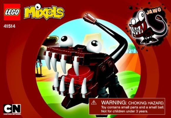 Notice / Instructions de Montage - LEGO - Mixels - 41514 - JAWG: Page 1