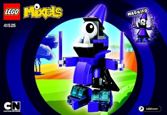 Notice / Instructions de Montage - LEGO - Mixels - 41525 - MAGNIFO: Page 1