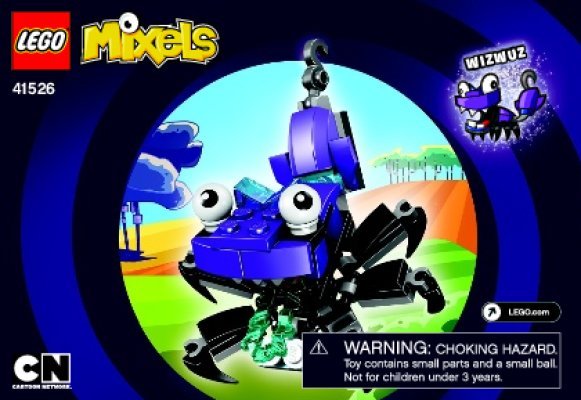 Notice / Instructions de Montage - LEGO - Mixels - 41526 - WIZWUZ: Page 1