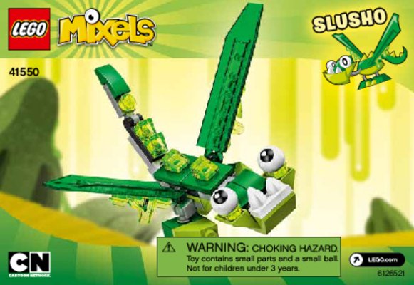 Notice / Instructions de Montage - LEGO - Mixels - 41550 - Slusho: Page 1