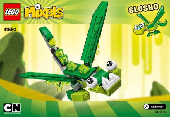 Notice / Instructions de Montage - LEGO - Mixels - 41550 - Slusho: Page 1