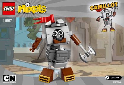 Notice / Instructions de Montage - LEGO - Mixels - 41557 - Camillot: Page 1