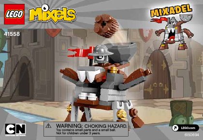 Notice / Instructions de Montage - LEGO - Mixels - 41558 - Mixadel: Page 1