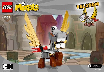 Notice / Instructions de Montage - LEGO - Mixels - 41559 - Paladum: Page 1