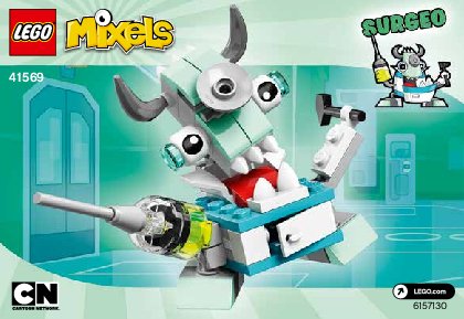 Notice / Instructions de Montage - LEGO - Mixels - 41569 - Surgeo: Page 1