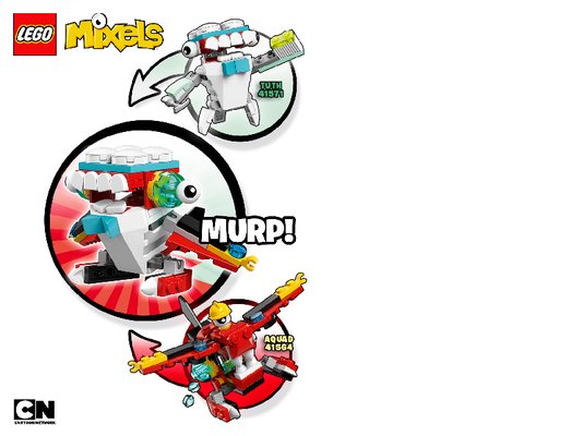 Notice / Instructions de Montage - LEGO - Mixels - 41571 - Tuth: Page 1