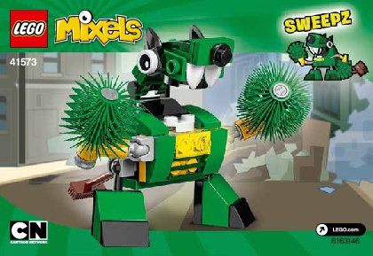 Notice / Instructions de Montage - LEGO - Mixels - 41573 - Sweepz: Page 1