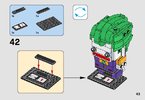 Notice / Instructions de Montage - LEGO - BrickHeadz - 41588 - The Joker™: Page 43