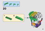 Notice / Instructions de Montage - LEGO - BrickHeadz - 41588 - The Joker™: Page 21