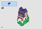 Notice / Instructions de Montage - LEGO - BrickHeadz - 41588 - The Joker™: Page 42