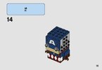 Notice / Instructions de Montage - LEGO - BrickHeadz - 41589 - Captain America: Page 15