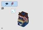 Notice / Instructions de Montage - LEGO - BrickHeadz - 41589 - Captain America: Page 22