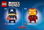 Notice / Instructions de Montage - LEGO - BrickHeadz - 41589 - Captain America: Page 26