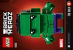 Notice / Instructions de Montage - LEGO - BrickHeadz - 41592 - The Hulk: Page 1