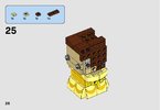 Notice / Instructions de Montage - LEGO - BrickHeadz - 41595 - Belle: Page 26