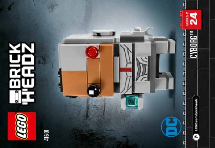 Notice / Instructions de Montage - LEGO - 41601 - Cyborg™: Page 1