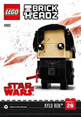 Notice / Instructions de Montage - LEGO - 41603 - Kylo Ren™: Page 1