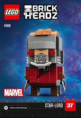 Notice / Instructions de Montage - LEGO - 41606 - Star-Lord: Page 1