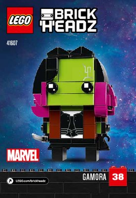 Notice / Instructions de Montage - LEGO - 41607 - Gamora: Page 1