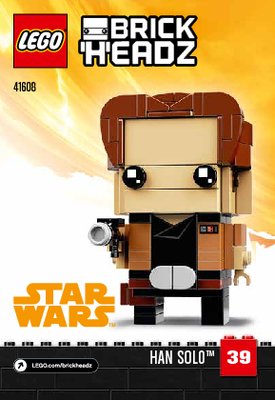 Notice / Instructions de Montage - LEGO - 41608 - Han Solo™: Page 1