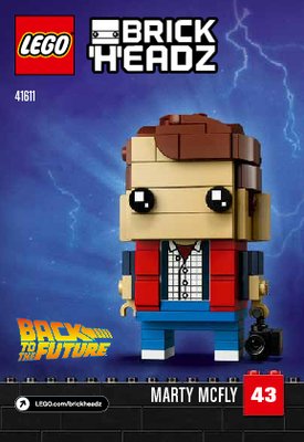 Notice / Instructions de Montage - LEGO - 41611 - Marty McFly & Doc Brown: Page 1