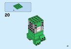 Notice / Instructions de Montage - LEGO - 41612 - Steve & Creeper™: Page 21