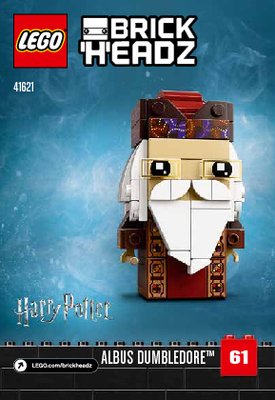 Notice / Instructions de Montage - LEGO - 41621 - Ron Weasley™ & Albus Dumbledore™: Page 1