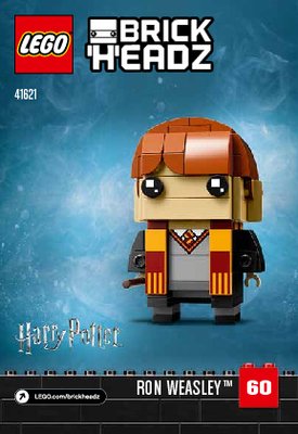 Notice / Instructions de Montage - LEGO - 41621 - Ron Weasley™ & Albus Dumbledore™: Page 1