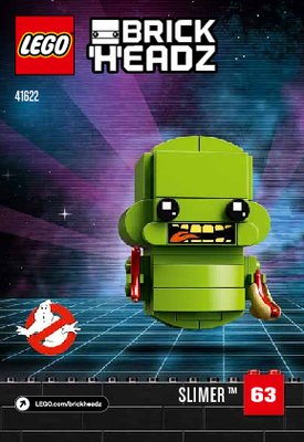 Notice / Instructions de Montage - LEGO - 41622 - Peter Venkman™ & Slimer™: Page 1