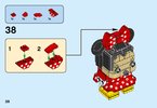 Notice / Instructions de Montage - LEGO - 41625 - Minnie Mouse: Page 38