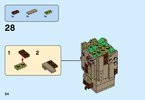 Notice / Instructions de Montage - LEGO - 41626 - Groot & Rocket: Page 54