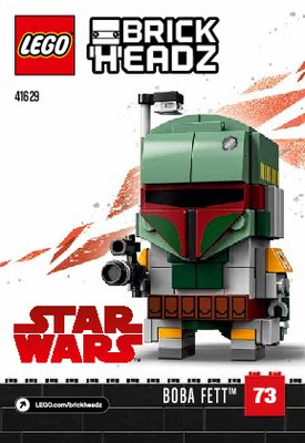 Notice / Instructions de Montage - LEGO - 41629 - Boba Fett™: Page 1