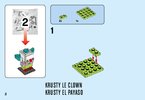 Notice / Instructions de Montage - LEGO - 41632 - Homer Simpson & Krusty the Clown: Page 2