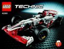 Notice / Instructions de Montage - LEGO - Technic - 42000 - La voiture: Page 1