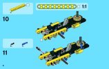 Notice / Instructions de Montage - LEGO - Technic - 42004 - Le tractopelle: Page 8